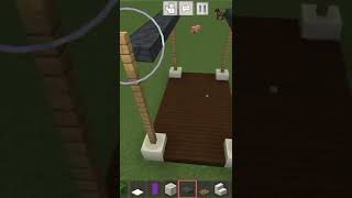 #shorts Minecraft: 🏖️ beach lounge tutorial