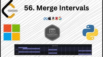 LeetCode 56: Merge Intervals | Algorithm Explained with Examples & Visualisations | Hack Code