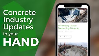 Concrete Hub - A beautifully categorized collection of the latest construction industry updates screenshot 5