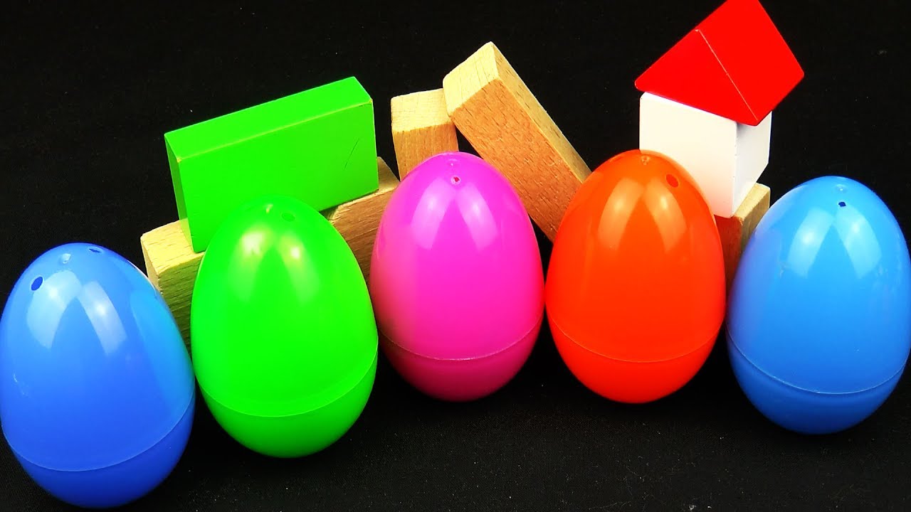 Learn Colors Surprise Egg Children Fun Factory Cars Smeshariki Winx Doll Kinder Toys