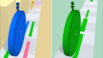 LAYERS ROLL ✨🍭- All Levels Gameplay Walkthrough Android, iOS v.11