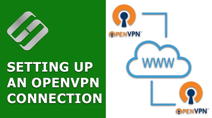 💻↔️🖥️ Setting Up an OpenVPN Connection (Configuring Server & Client) in 2021