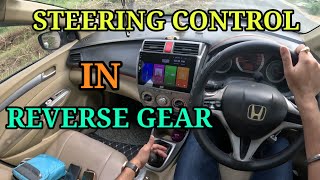 How to control steering wheels in reverse gear| Rear view mirror adjustment| Rahul Drive Zone