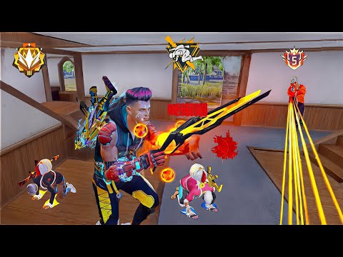 White 444 99%Headshot Rate ⚡ | Solo Vs Squad Full Gameplay | Android Gameplay 📱