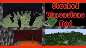 Minecraft - Stacked Dimensions Mod Review