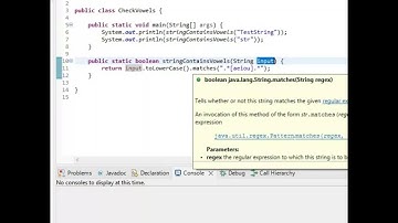 How to Check if String Contains Vowels in Java using REGEX