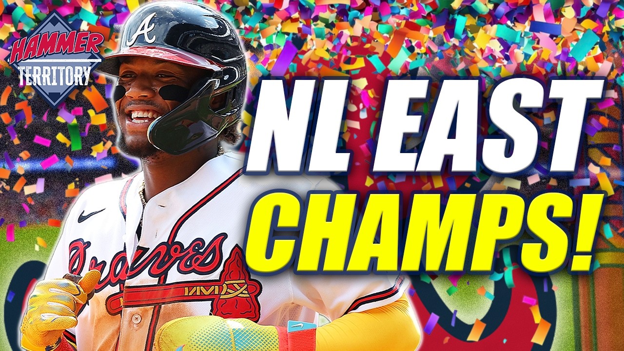 Atlanta Braves are NL East Champs