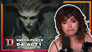Diablo 4 - Act 1 - I GOT ATTACHED. Beginners First Playthrough
