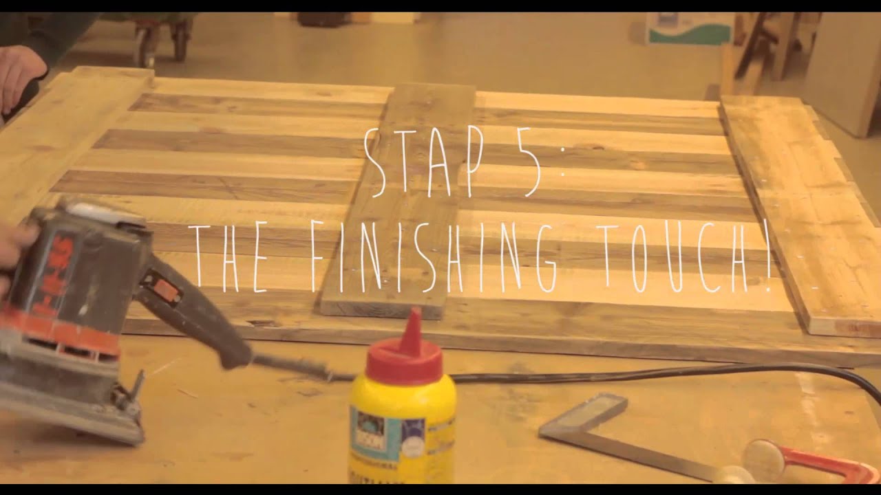 Do it yourself tafel making of youtube Timmerman moderne salontafels