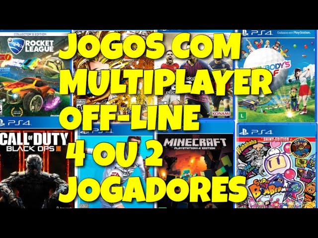 10 Jogos de PS4 com Multiplayer Local/Split Screen/Tela Dividida