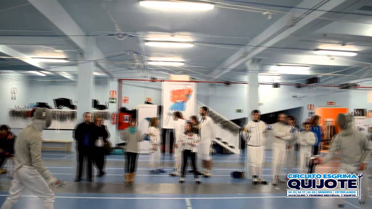 Final Sable Masculino 1º Fase Circuito Esgrima Quijote