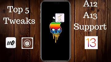 Top 5 Cydia Tweaks that support A12/A13 Uncover Jailbreak