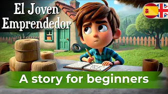 Let's Learn Spanish Easily with Present Tense Story (A1-A2)