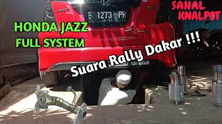 KNALPOT RACING HONDA JAZZ [ FULL SYSTEM ]
