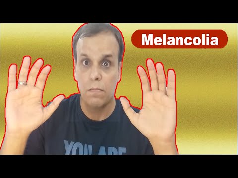 Vídeo: O que significa a palavra melancolia?