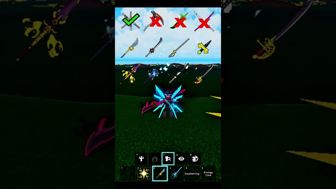 What sword skill can destroy large tree 