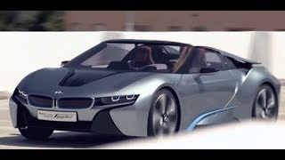 New BMW i8 Spyder 2014 In Detail Driving Commercial Hybrid Electric Car - Carjam TV HD 2014