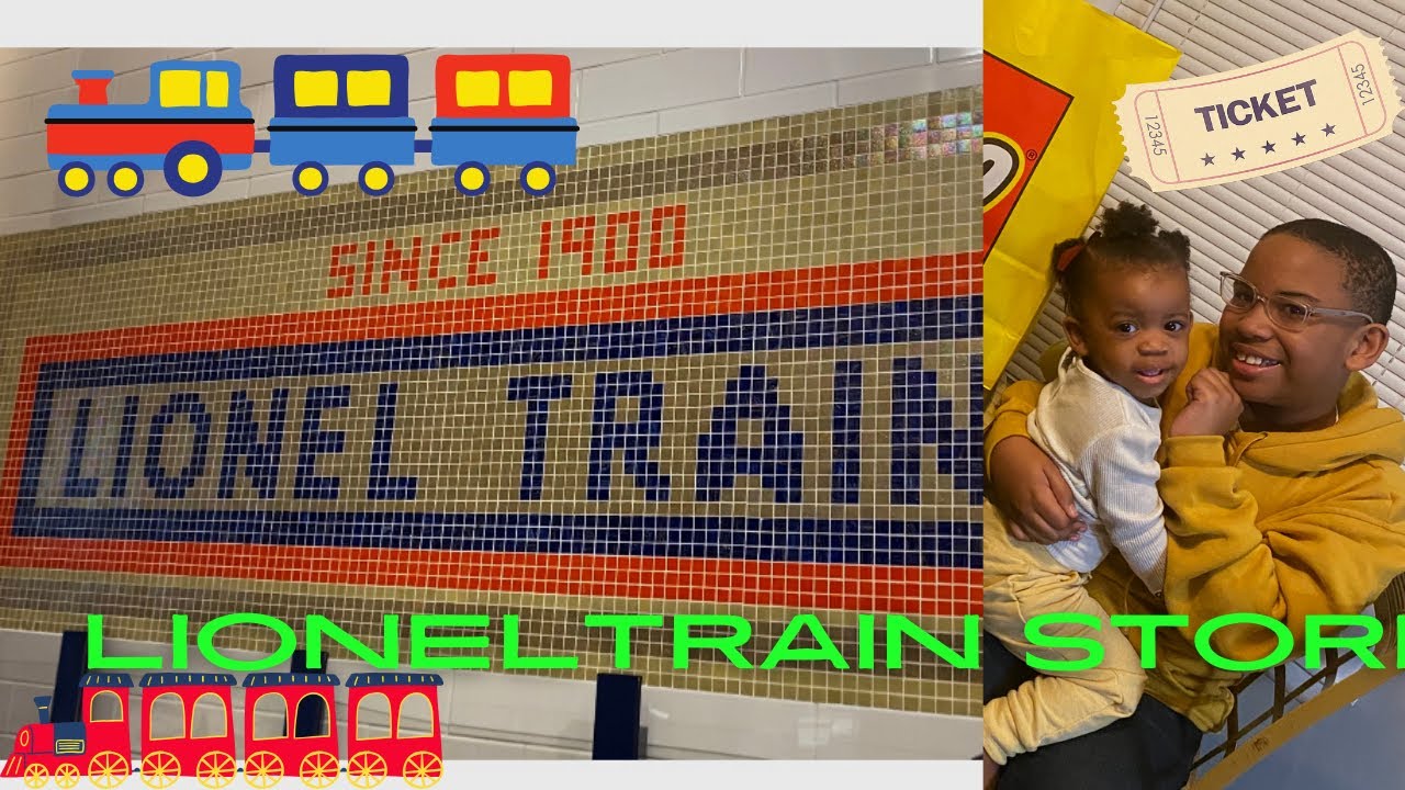 Family Roadtrip to the LIONEL TRAIN STORE!!!! Come see the store with