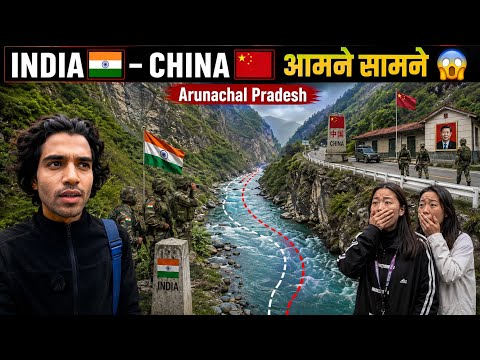 Last Border Village Near China 🇨🇳 | Chumi Gyatse Holy Waterfall | Arunachal Pradesh 🇮🇳