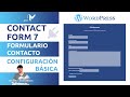 WordPress: Contact Form 7. Configuración Básica