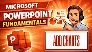 How to Add and Format Charts in PowerPoint (Beginner Tutorial) | Microsoft PowerPoint Fundamentals