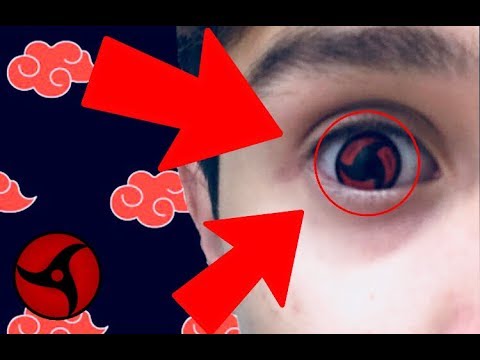 Naruto Eyes Itachis Mangekyou Sharingan Contacts