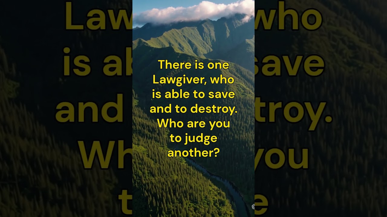 Почему осуждать других — не наше дело