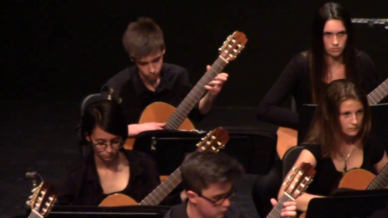 Paysage Ibérique L. Lévesque Ensemble de guitares CAL