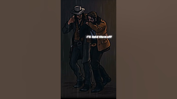 Arthur Morgan and John Marston sad edit #sad #rdr2