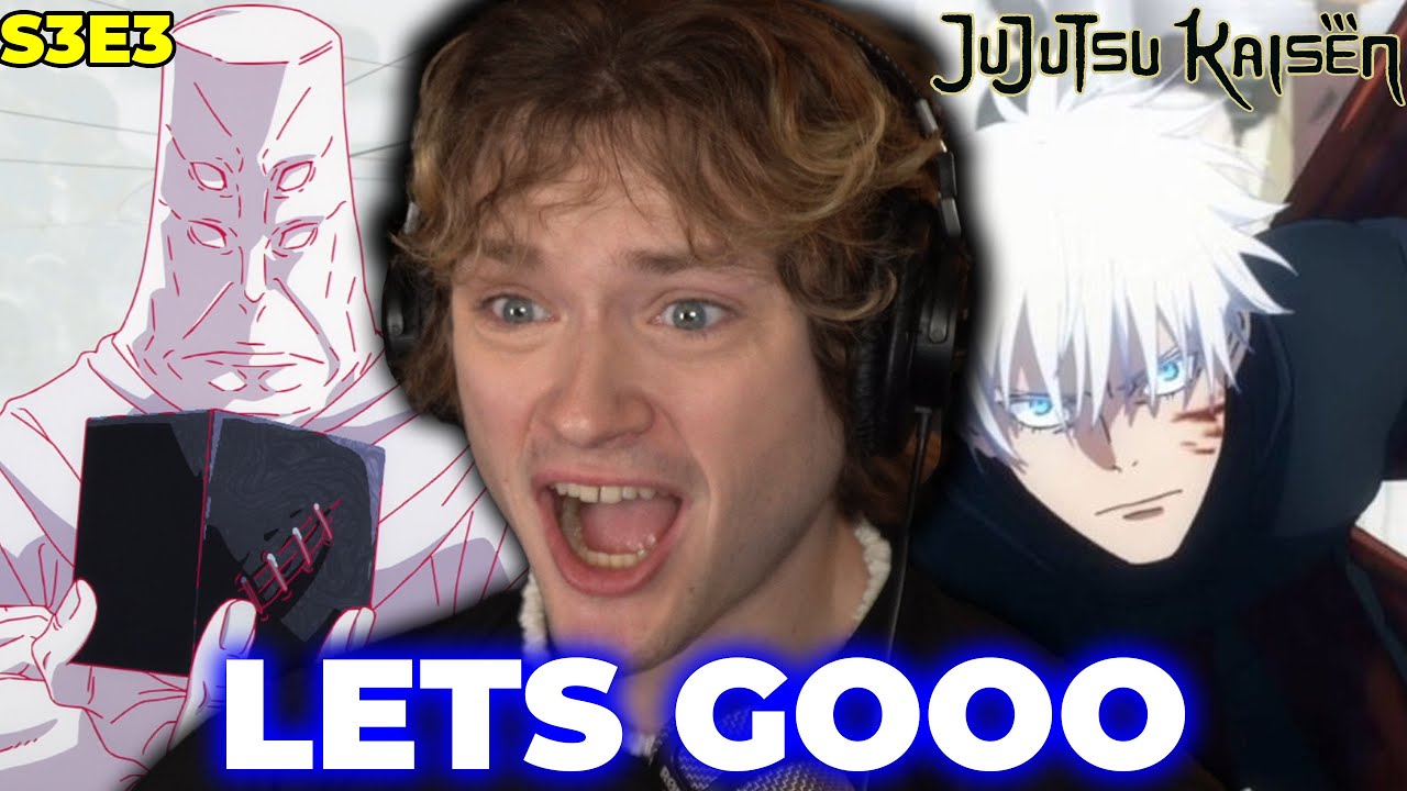 HOW TO FREE GOJO | Gym Bro Reacts to Jujutsu Kaisen S3E3