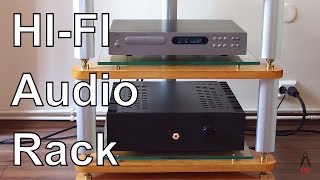 Hi-FI audio rack project. Inspired by Naim Fraim rack. If you are interested in the design please email me for the 3d model. Thank 