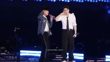 Lay Zhang as a guest at JJ Lin