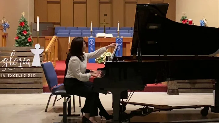 [2019 Piano Recital] Charlotte Kim, Hayoon Kim (4hands piano duo - Christmas Carol Medley)