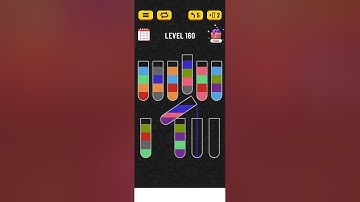 Water Sort - Color Puzzle Game level 160