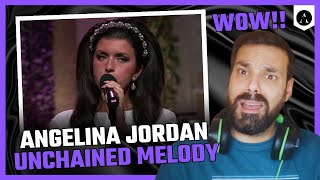 ANGELINA JORDAN  'Unchained Melody' by The Righteous Brothers  REACTION | THAT Ending...