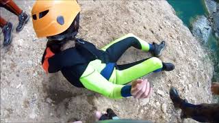 CuevAventura Júcar Barranquismo, Cuenca, Ventano del Diablo 2/7/18