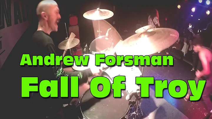 ANDREW FORSMAN of THE FALL OF TROY in Orangevale, ...