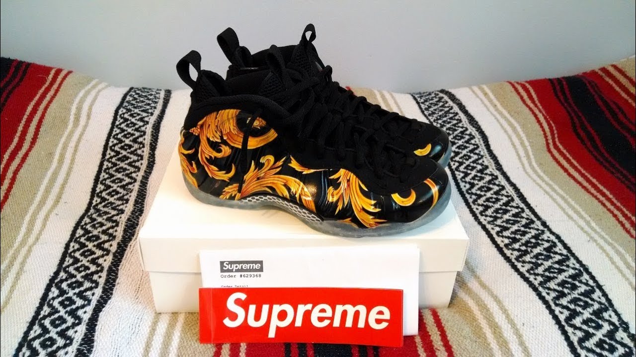 nike air foamposite one supreme