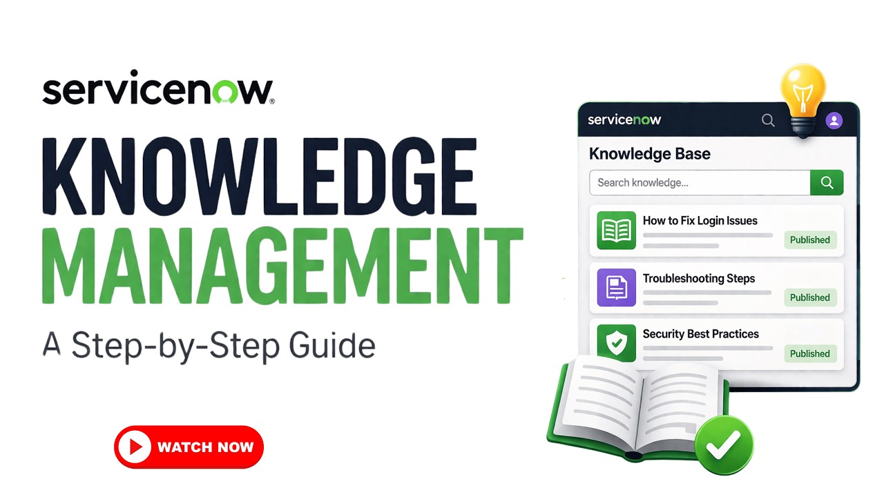 ServiceNow Knowledge : A Step-by-Step Guide to Create & Manage ...