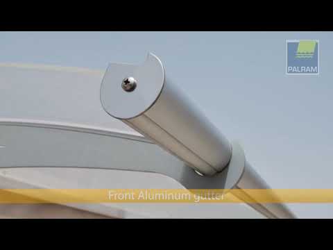 Навес для подъезда Palram Capony Aquila 1500, арт. 701089