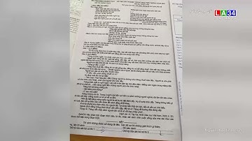 Nghi vấn lộ đề thi môn Ngữ Văn Bộ Giáo Dục, bô Công An vào cuộc I LONG AN TV