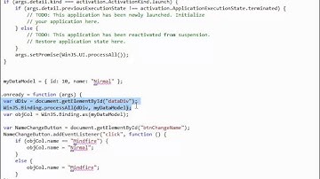 Observable Collection in WinJS