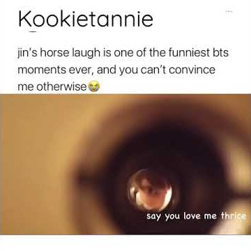 Jin'horse laugh is the funniest moment ever ,this was the birthplace of Horse Laugh#jin #bts