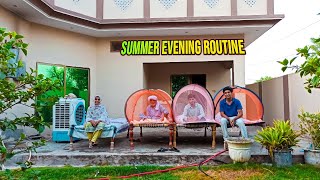 VILLAGE EVENING ROUTINE || GARMIYON MAIN HAMARI SHAM KI ROUTINE ||VILLAGE LIFESTYLE ❤️