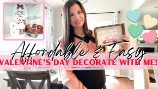 Dollar Tree Wood Heart Decoration Easy Diy Valentine's Day or any day 