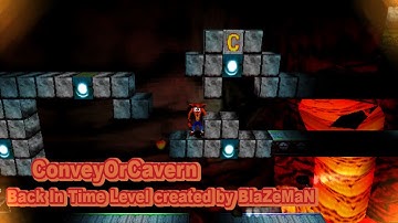 ConveyOrCavern Crash Bandicoot Back In Time Level Walkthrough