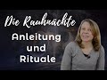 Rauhnächte 2021 Anleitung und Rituale - die 12 Rauhnächte erklärt (mit 13 Wünsche Ritual)