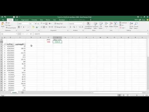 Basic Excel Part11 _ რატომ გვაძლევს ფუნქცია SUM არასწორ შედეგს