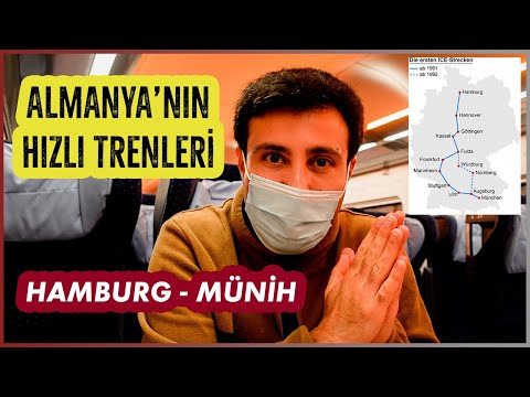 Almanya'daki En Ucuz Tren Yolculuğunu Yaptım - Hamburg Münih Treni