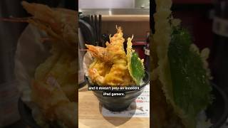 I ate a GIANT fried seafood bowl in Japan